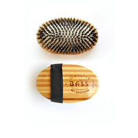 BASS A7 Porcupine Wild Boar Bristle and Nylon Palm Brush
