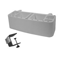 Kennel Gear HD Pro Supply Grooming Caddy with Large Table Attachment Mount