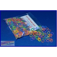 FF Latex Free Elastic Bands 5/16 Neon - 400 pack