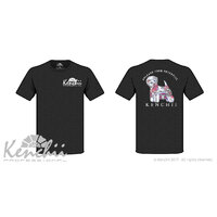 Westie Scorpion LARGE Art Tagless Tee Kenchii T-Shirt