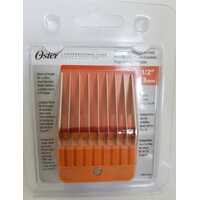 Oster 1/2inch (13mm) Orange Stainless Steel Attachment Guide Comb