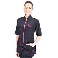 Groom Professional Milano Jacket Black with Pink Small 36