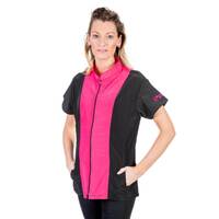 Groom Professional Biella Grooming Jacket Black & Pink Medium