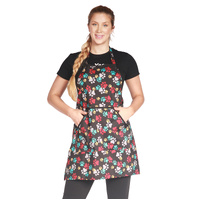 Ladybird Waterproof Dog Groomers and Bathers Apron with Paw Prints