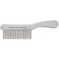 Aaronco Aluminium Honeycomb 825 Double Row Finisher Comb 34pins
