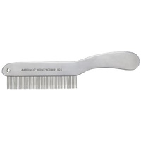 Aaronco Aluminium Honeycomb 826 Shorty Fine 54pin Comb for Short Hair