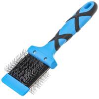 Groom Professional Firm Flexible Twin Slicker Brush