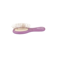 Show Tech Mini Wooden Pin Brush 12cm Oval Purple