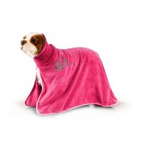 Show Tech + Dry Dude Bathrobe Towel Pink Small