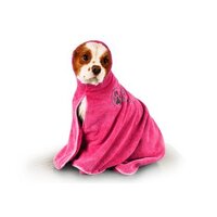 Show Tech + Dry Dude Bathrobe Towel Pink Large