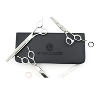 Global Scissors Brady Bundle Groomers Starter Kit Blue Diamond
