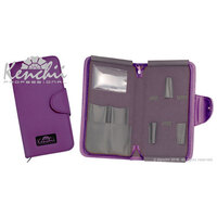 Kenchii L5Z Case PURPLE Zippered Scissor Case for 5 scissors - Pre-Order