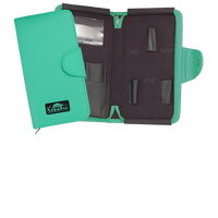 Kenchii L5Z Case Turquoise Zippered Scissor Case for 5 scissors