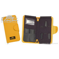 Kenchii L5Z Case YELLOW Zippered Scissor Case for 5 scissors - Pre-Order