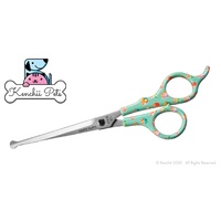 Kenchii Pets Happy Puppy 6.5inch Straight Ball Tip Scissor