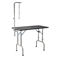 Foldable Dog Grooming Large Table with Adjustable Height