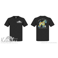 Kerry Blue Shinobi X-LARGE Art Tagless Tee Kenchii T-Shirt