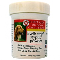 Kwik Stop Styptic Powder 42grams