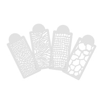 Opawz Animal Print Washable Stencil Set 4