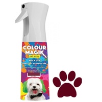 Colour Magik MAROON Temporary Pet Colour