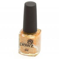 Pawz New Dog Nail Polish Metallic Shimmer Gold 9ml