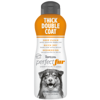Tropiclean Perfect Fur Thick Double Coat Shampoo 16oz (473ml)