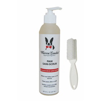 Warren London Paw Sani-Scrub with Brush 8oz (237ml)