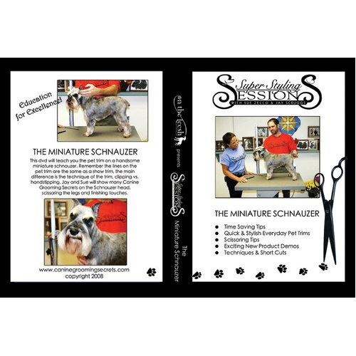 Super Styling Sessions DVD Mini Schnauzer