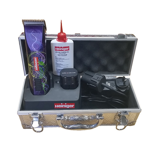 Heiniger Saphir Style Groomer Pro Solution Pack in Aluminium Case