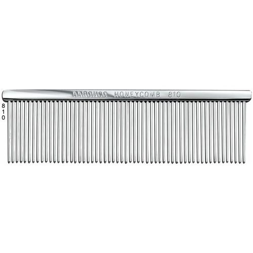 Aaronco Honeycomb 810 5inch - Show Ring Grooming Comb all medium (58) teeth
