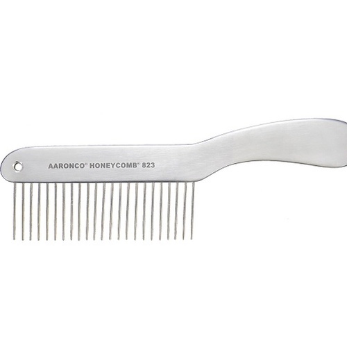 Aaronco Aluminium Honeycomb 823 Coarse 23 pin Poodle Comb