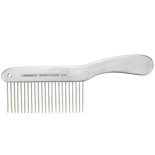 Aaronco Aluminium Honeycomb 824 Coarse 23 pin Long Hair Comb