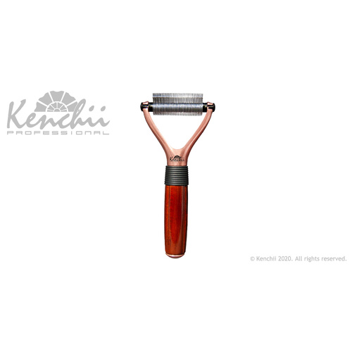 Kenchii Luxury 40 tooth Pet Grooming Rake