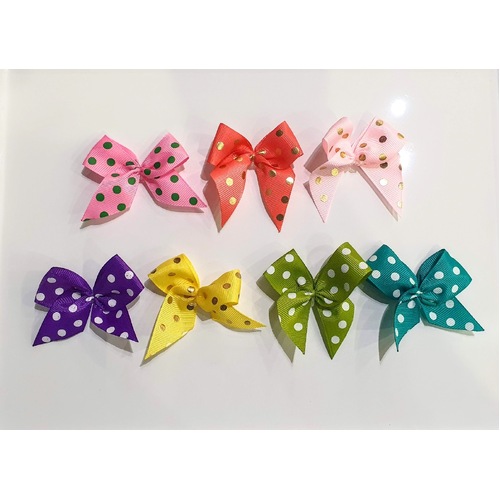 Mixed Large Bows Pack 30