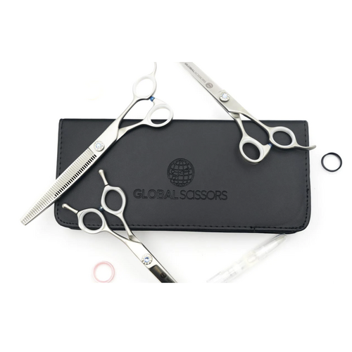 Global Scissors Brady Bundle Groomers Starter Kit Blue Diamond