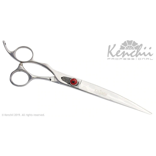 Kenchii Left Handed Spider 8 Curved Grooming Scissor