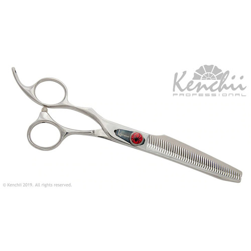 Kenchii LEFT handed Spider 44 Tooth 7 inch Thinning Grooming Scissor