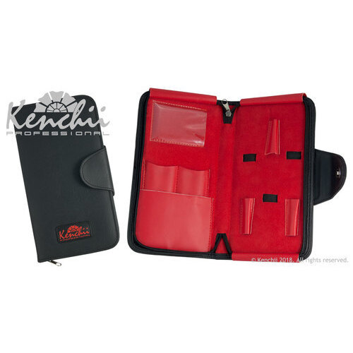 Kenchii L5Z Case Zippered Scissor Case for 5 scissors