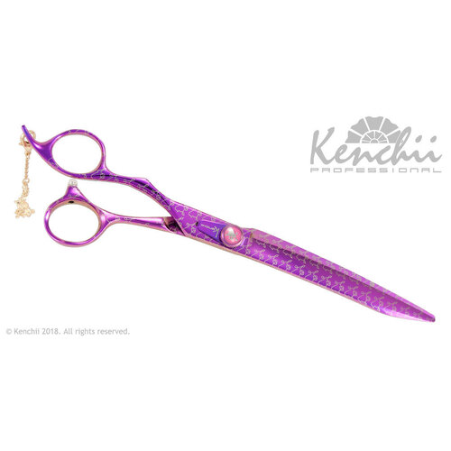 Kenchii Pink Poodle LEFT 8inch Straight Scissor