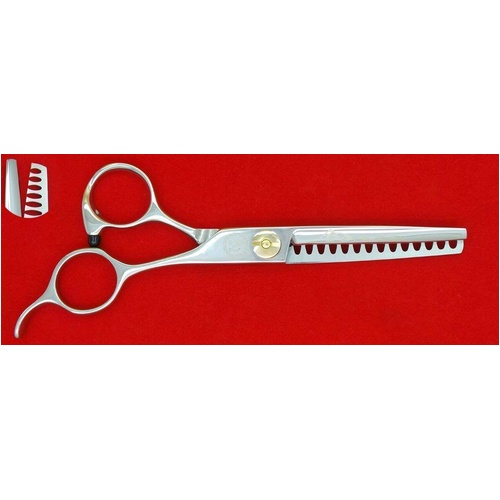 P&W Alpha & Omega 6in 13 Tooth Thinning Scissors