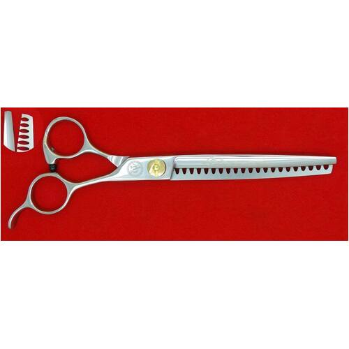 P&W Alpha & Omega 7in 21 Tooth Thinning Scissors