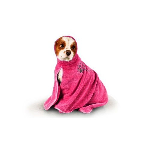 Show Tech + Dry Dude Bathrobe Towel PINK