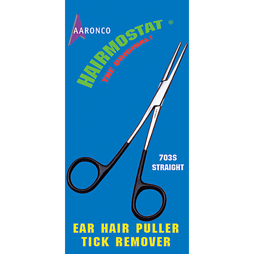 Aaronco Hairmostat Non-Locking Hemostat (Hair Puller)