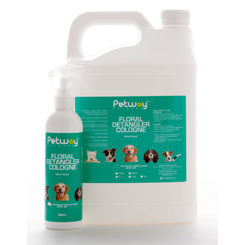 Petway Woof Woof Floral Detangling Cologne