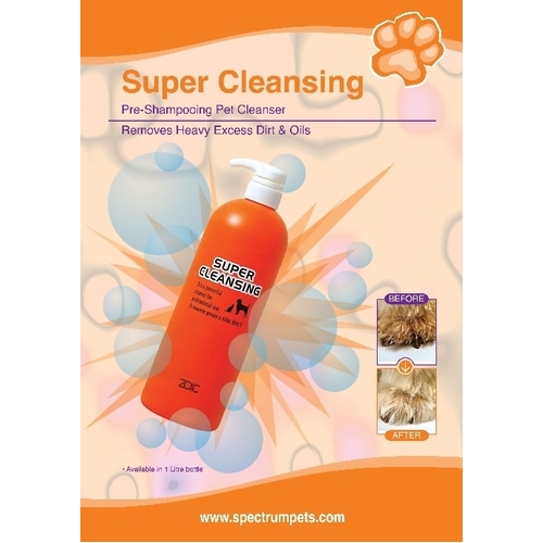 Spectrum Zoic Supercleansing Shampoo 1L