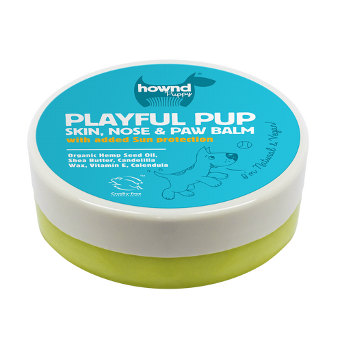 Hownd Playful Pup Skin, Nose, and Paw Balm with Sun Protection 50g