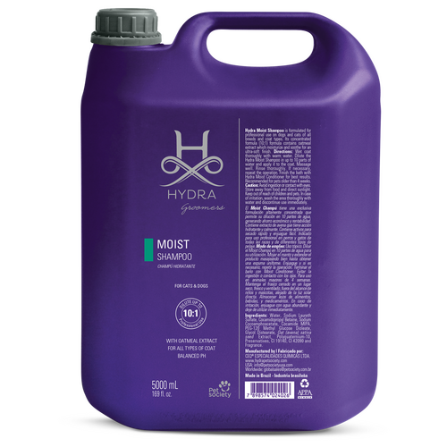 HYDRA Groomers Moisturising Shampoo 5L (10:1)