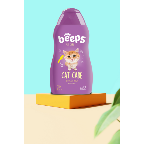 Beeps Cat Care Shampoo 500ml