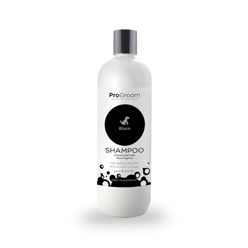 ProGroom Black 500ml Shampoo