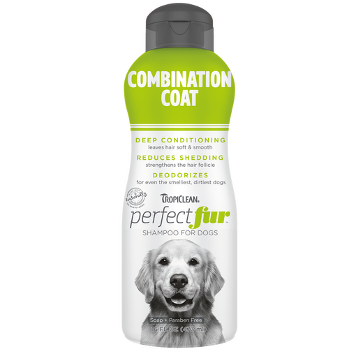 Tropiclean Perfect Fur Combination Coat Shampoo 16oz (473ml)